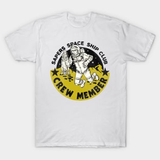 Sapers Space Ship Club Crew Member T-Shirt